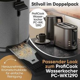 ProfiCook TA 1291 topinkovač 950W