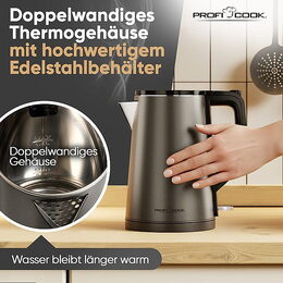 ProfiCook WK 1290 rychlovarná konvice 2200W