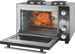 ProfiCook KK 1302 mini trouba 4 v 1 s troubou a plotýnkami