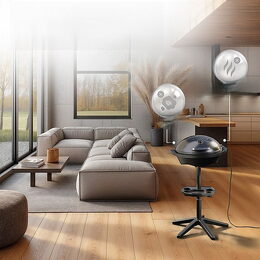 ProfiCook BQS 1303 elektrický stojanový stolní gril 2 v 1