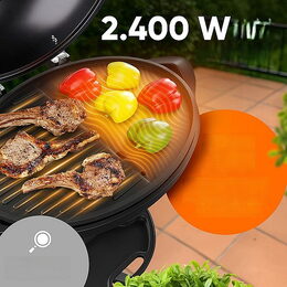 ProfiCook BQS 1303 elektrický stojanový stolní gril 2 v 1