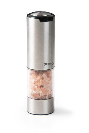Sada elektrických mlýnků na koření - DOMO DO3102, 2 kusy, nerez, LED osvětlení,