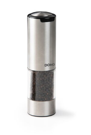 Sada elektrických mlýnků na koření - DOMO DO3102, 2 kusy, nerez, LED osvětlení,