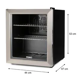 Mini chladnička nápojů - barová lednice - 46 litrů - PRIMO PR194BC, Třída: C, Ob