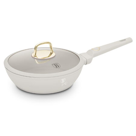 BERLINGERHAUS Pánev hluboká s titanovým povrchem a poklicí 24 cm Sahara Collection BH-8062sleva