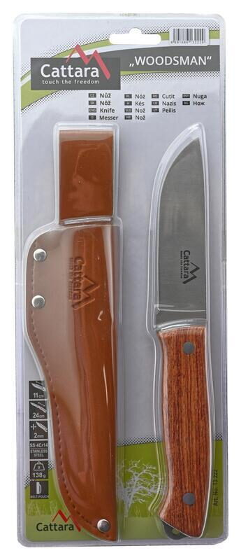 Nůž Cattara WOODSMAN 24 cm s pouzdrem