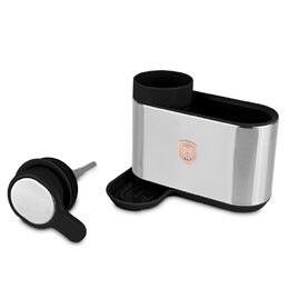 BERLINGERHAUS Dávkovač na jar s držákem 2 v 1 Black Rose Collection BH-8932