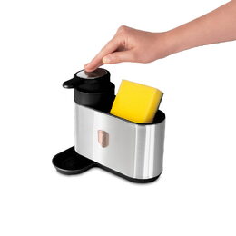 BERLINGERHAUS Dávkovač na jar s držákem 2 v 1 Black Rose Collection BH-8932