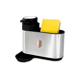 BERLINGERHAUS Dávkovač na jar s držákem 2 v 1 Black Rose Collection BH-8932