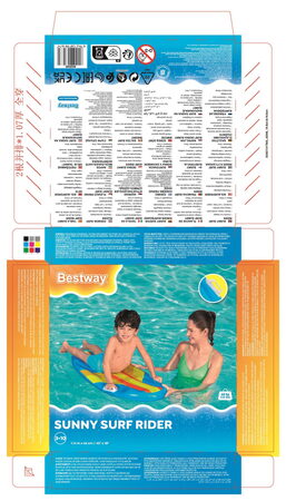 Nafukovací surf 1,14 m x 46 cm