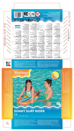 Nafukovací surf 1,14 m x 46 cm