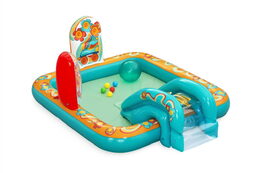 Hrací centrum nafukovací Retro 193 x 152 × 74 cm