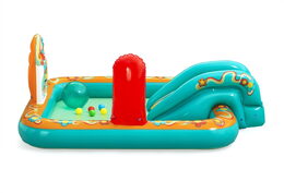 Hrací centrum nafukovací Retro 193 x 152 × 74 cm