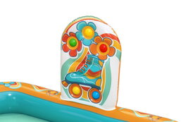 Hrací centrum nafukovací Retro 193 x 152 × 74 cm