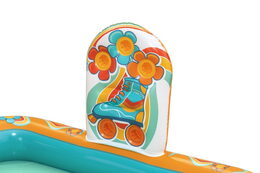 Hrací centrum nafukovací Retro 193 x 152 × 74 cm