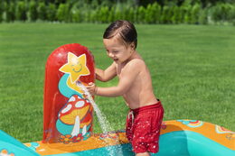 Hrací centrum nafukovací Retro 193 x 152 × 74 cm