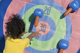 Terč nafukovací 2 v 1