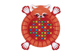 Hrací centrum Červená panda nafukovací