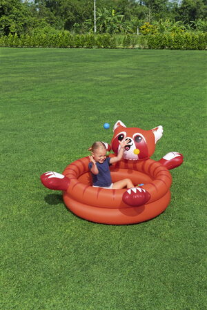 Hrací centrum Červená panda nafukovací