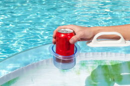 Kruh Bestway nafukovací křeslo s úchyty Tie Dye, 118 x 117 cm