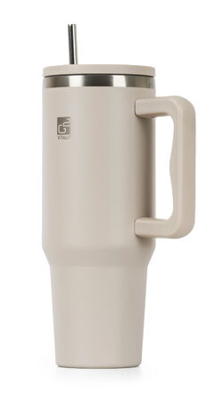Termohrnek G21 FlowCup 1200 ml - pískově béžový