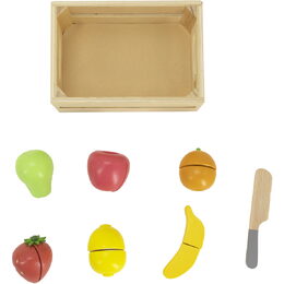 BABU - Dřevěné krájecí ovoce v přepravce