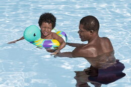 Kruh nafukovací design želva/tučňák/lenochod