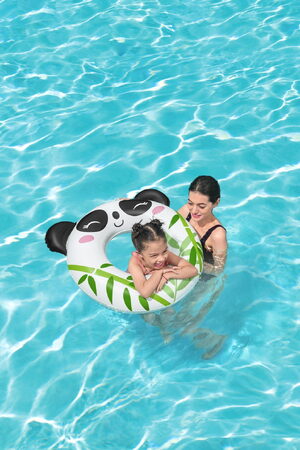 Kruh plovací SplashPals žába/panda