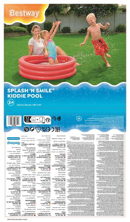 Bazén dětský tříkruhový, 102x25cm