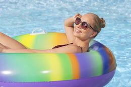 Nafukovací kruh duhový 1,19m