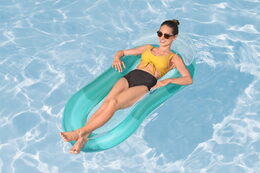 Nafukovací lehátko se síťovaným dnem 1,60 m x 84 cm