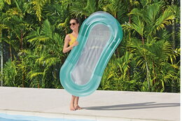 Nafukovací lehátko se síťovaným dnem 1,60 m x 84 cm