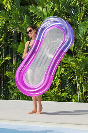 Nafukovací lehátko se síťovaným dnem 1,60 m x 84 cm