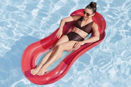 Nafukovací lehátko se síťovaným dnem 1,60 m x 84 cm