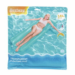 Nafukovací lehátko Transparent 1,83 m x 76 cm