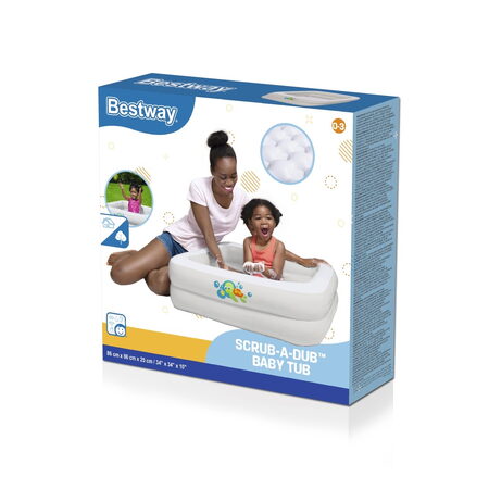 Nafukovací ohrádka 86 cm x 86 cm x 25 cm