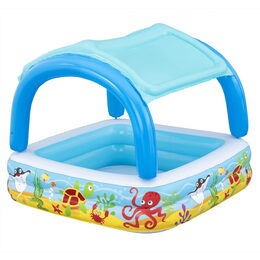 Nafukovací bazének se stříškou 1,40 m x 1,40 m x 1,14 m