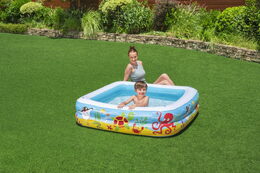 Nafukovací bazének se stříškou 1,40 m x 1,40 m x 1,14 m