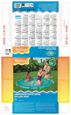 Nafukovací brouzdaliště o průměru 1,65 m