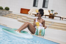 Lehátko nafukovací Tahiti tote 2 v 1