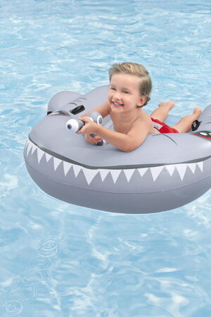 Nafukovací kickboard žralok