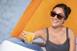 Ostrov nafukovací 373x264x73 cm