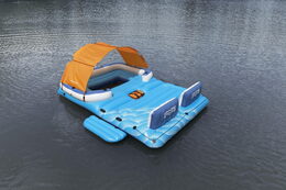 Ostrov nafukovací 373x264x73 cm