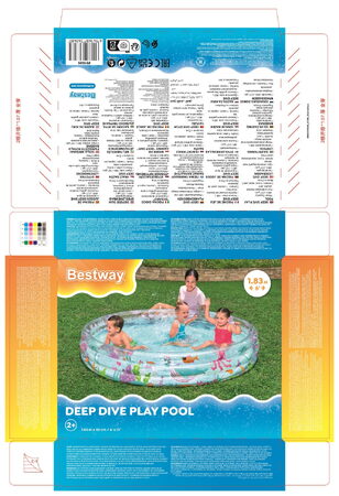 Bazének Deep dive nafukovací dětský