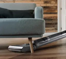 Podlahový čistič 2v1 s odsáváním temně šedý - DOMO DO1189SW, Napájení: Li-ion 21