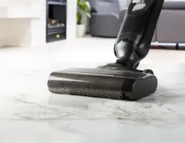 Podlahový čistič 2v1 s odsáváním temně šedý - DOMO DO1189SW, Napájení: Li-ion 21