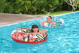 Kruh Bestway nafukovací - Tropical, palmy, 2 druhy, průměr 119 cm