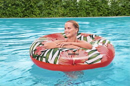 Kruh Bestway nafukovací - Tropical, palmy, 2 druhy, průměr 119 cm