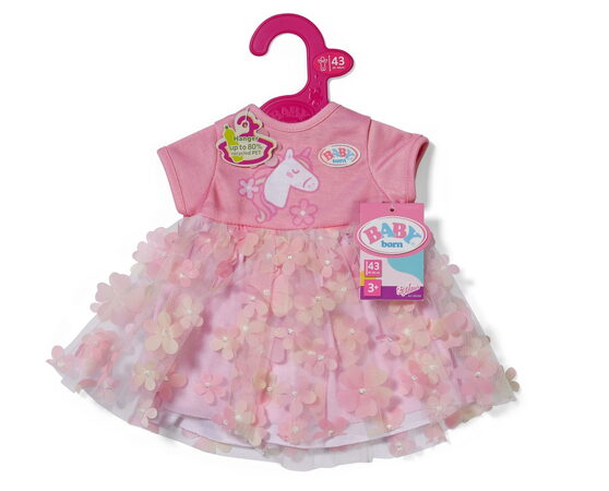 BABY born Šatičky s kvítky, 43 cm