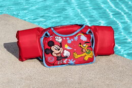 Vesta s rukávy plovací Mickey Mouse pro děti od 3-6 let